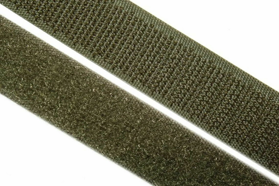 Velcro Tape Sew On olive green