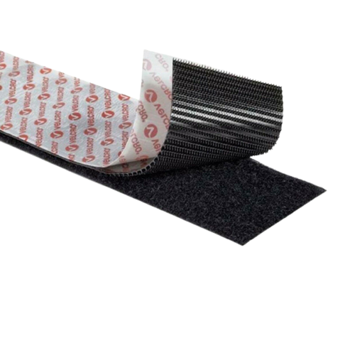 VELCRO® Brand ULTRA-MATE® Heavy Duty Self-Adhesive Tape Black 50mm