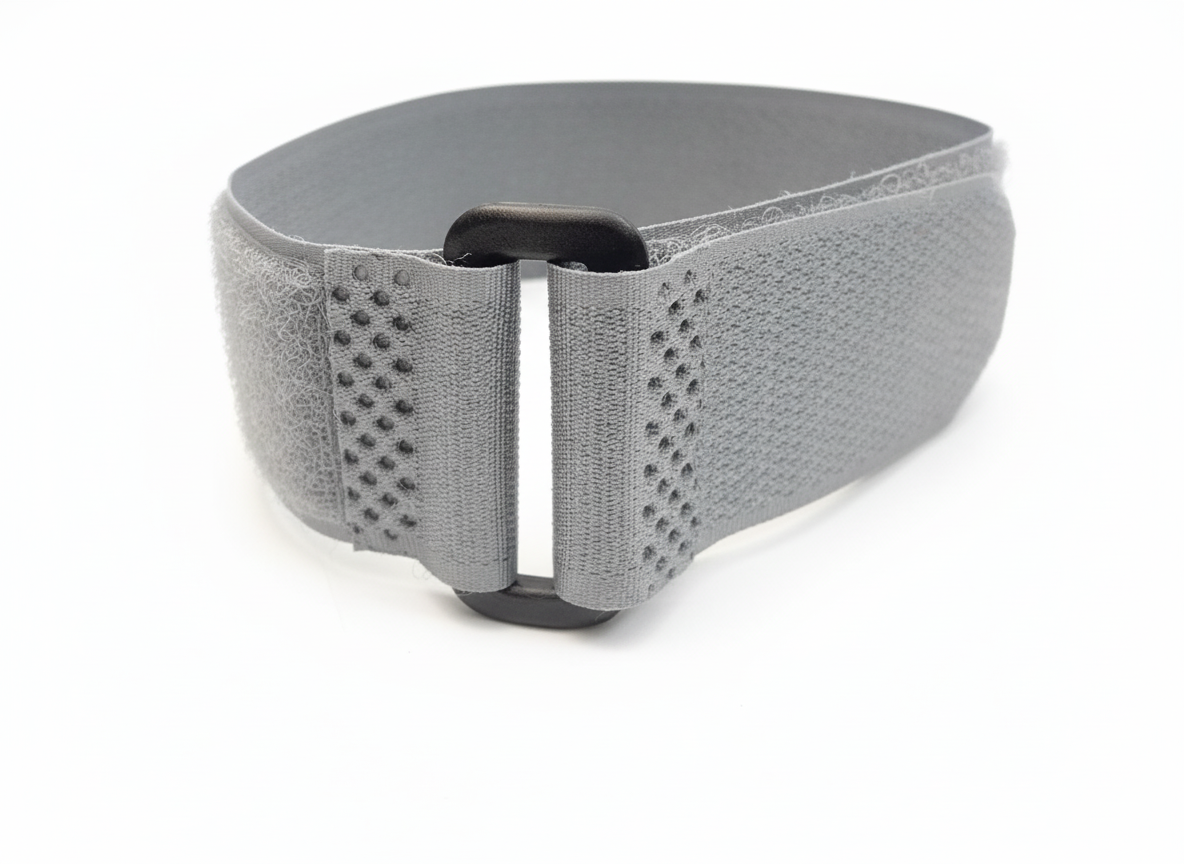 Strapping Cable Ties With Buckle Velcro Brand Band Luggage Strap Light Grey