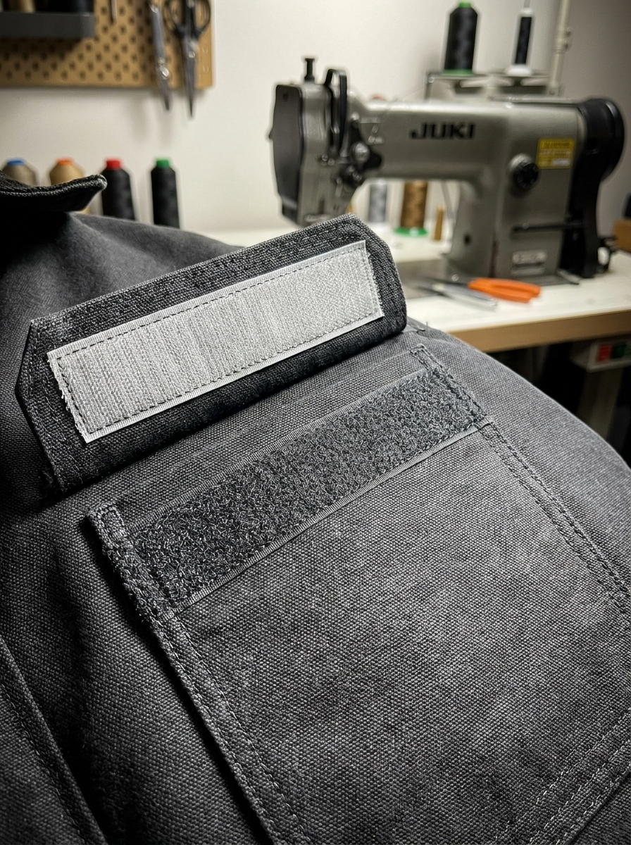 VELCRO® Brand light grey sew-on hook and loop tape for fabric and textile applications