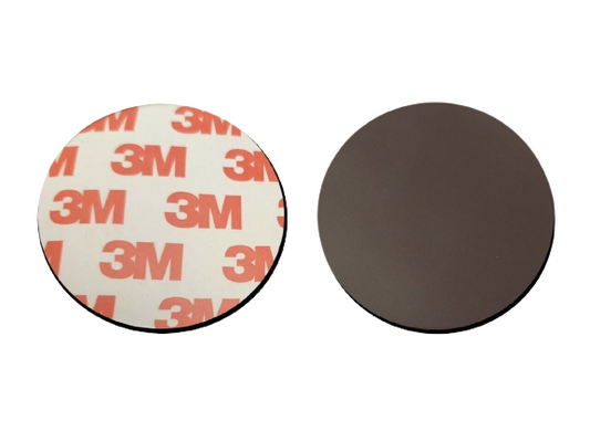  25mm x 1mm Adhesive Magnetic Discs
