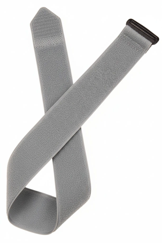Strapping Cable Ties With Buckle Velcro Brand Band Luggage Strap Light Grey